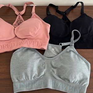 Kindered bravely sublime nursing bra bundle size small